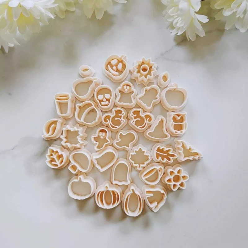Fall Polymer Clay Earring Cutter Collection (32 Cutters) – Clay Dough  Cutters