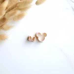 Heart Shaped Polymer Clay Cutters  Cute Clay Earring Cutters –  RoseauxClayCo